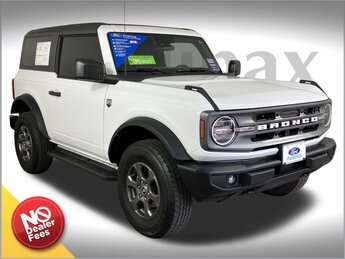 2024 Oxford White Ford Bronco Big Bend 2.3L EcoBoost I-4 Engine Automatic 4X4 2 Door
