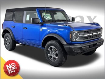 2025 Blue Ford Bronco Big Bend 4X4 Automatic SUV 2.3L EcoBoost I-4 Engine 4 Door