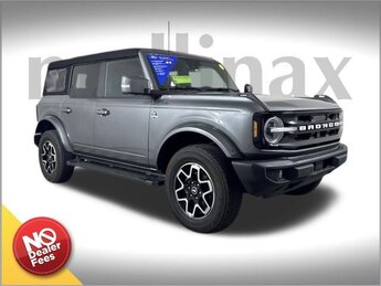2023 Ford Bronco Outer Banks 4X4 Automatic SUV 2.7L EcoBoost V6 Engine 4 Door