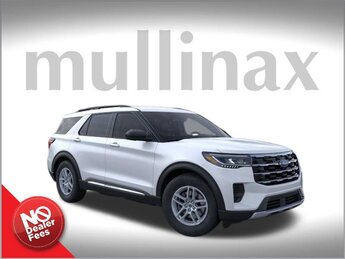 2025 White Ford Explorer Active SUV Automatic RWD