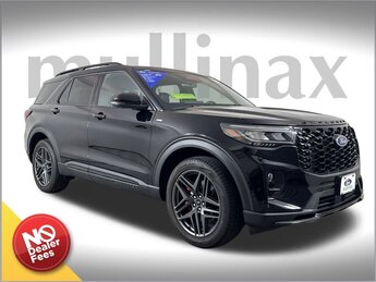 2025 Agate Black Metallic Ford Explorer ST-Line SUV Automatic 4 Door 4X4 2.3L EcoBoost I-4 Engine