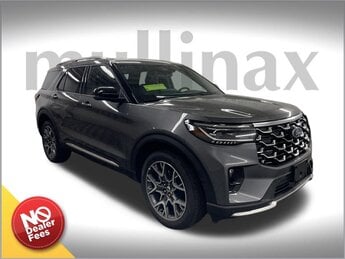 2025 CARBONIZED GRAY Ford Explorer Platinum 3.0L EcoBoost V6 Engine SUV Automatic