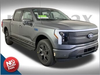 2025 Gray Metallic Ford F-150 Lightning Flash 4 Door Truck Automatic