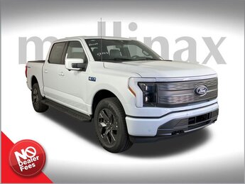 2025 Space White Metallic Ford F-150 Lightning Lariat Automatic 4 Door Truck