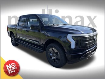 2025 Blue Ford F-150 Lightning Lariat Automatic Electric Motor Engine 4 Door AWD Truck