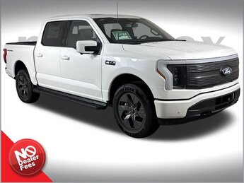 2025 Star White Metallic Tri-Coat Ford F-150 Lightning Lariat 4 Door Truck Automatic