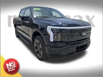 2025 Antimatter Blue Metallic Ford F-150 Lightning Platinum 4 Door Electric Motor Engine Truck Automatic