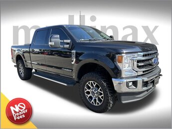 2021 Agate Black Metallic Ford Super Duty F-250 SRW Lariat 4 Door Truck 4X4 Automatic