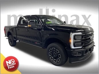 2025 AGATE BLACK Ford Super Duty F-250 SRW Platinum 6.7L Power Stroke V8 Turbodiesel Engine Truck 4X4 4 Door Automatic