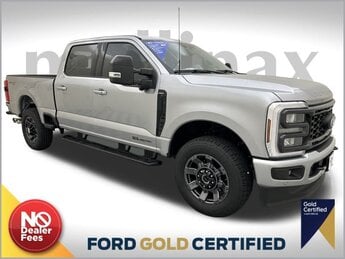 2024 Iconic Silver Metallic Ford Super Duty F-350 SRW Lariat Power Stroke 6.7L V8 DI 32V OHV Turbodiesel Engine 4X4 Automatic Truck 4 Door