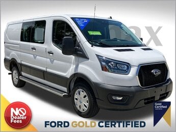 2023 Oxford White Ford Transit-250 Base 3.5L V6 Flex Fuel Engine RWD Automatic Van 3 Door