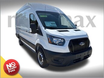 2025 Oxford White Ford Transit-350 Base 3.5L V6 Flex Fuel Engine Van 3 Door RWD