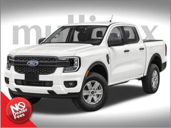 2025 Oxford White Ford Ranger XL 4 Door EcoBoost 2.3L I4 GTDi DOHC Turbocharged VCT Engine RWD