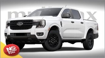 2025 Oxford White Ford Ranger XLT EcoBoost 2.3L I4 GTDi DOHC Turbocharged VCT Engine RWD Automatic