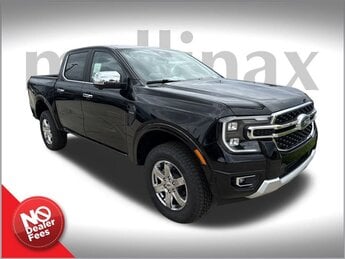 2024 Shadow Black Ford Ranger Lariat Automatic Truck EcoBoost 2.3L I4 GTDi DOHC Turbocharged VCT Engine