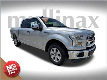 2016 Ingot Silver Metallic Ford F-150 XLT 5.0L V8 FFV Engine 4 Door Automatic