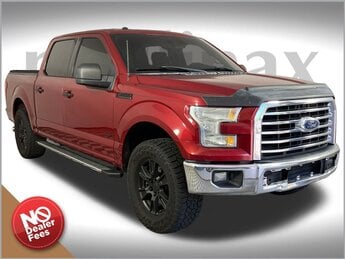 2017 Ruby Red Ford F-150 XLT 3.5L V6 Engine RWD Automatic 4 Door