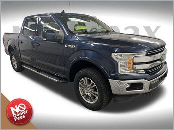 2018 Blue Jeans Metallic Ford F-150 Lariat Automatic 4 Door 4X4 3.5L V6 EcoBoost Engine