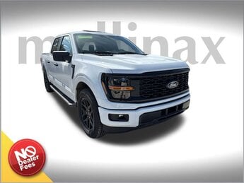2025 Oxford White Ford F-150 STX 2.7L V6 EcoBoost Engine RWD 4 Door Truck Automatic