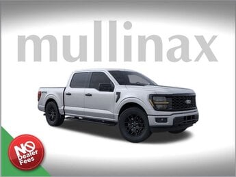 2025 Silver Metallic Ford F-150 STX 2.7L V6 EcoBoost Engine Automatic 4X4