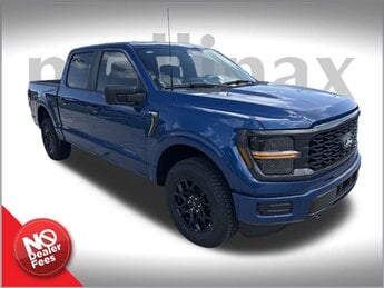 2025 Atlas Blue Metallic Ford F-150 STX 4 Door 2.7L V6 EcoBoost Engine Truck Automatic