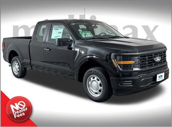 2025 Agate Black Metallic Ford F-150 XL RWD Truck 4 Door