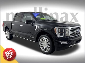 2023 Agate Black Metallic Ford F-150 Limited 3.5L PowerBoost Full-Hybrid V6 Engine Automatic Truck 4 Door 4X4