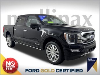2023 Agate Black Metallic Ford F-150 Limited 3.5L PowerBoost Full-Hybrid V6 Engine Automatic Truck 4 Door 4X4