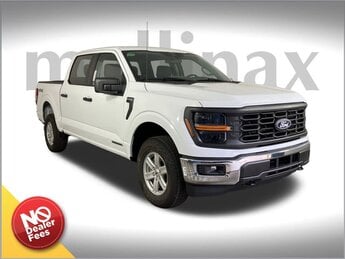 2025 Oxford White Ford F-150 XL Truck 4X4 3.5L PowerBoost Full-Hybrid V6 Engine