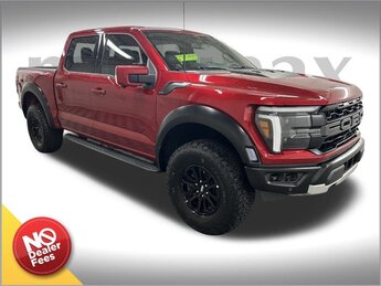 2024 Rapid Red Metallic Tinted Clearcoat Ford F-150 Raptor Automatic 4X4 Truck 3.5L V6 EcoBoost Engine
