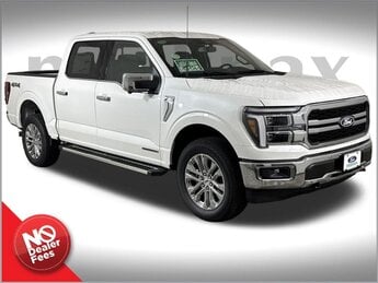 2025 Star White Metallic Tri-Coat Ford F-150 Lariat Automatic Truck 4 Door 4X4 3.5L PowerBoost Full-Hybrid V6 Engine