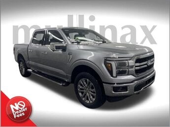 2025 ICONIC SILVER Ford F-150 Lariat 4 Door Automatic 4X4 3.5L PowerBoost Full-Hybrid V6 Engine