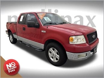 2004 Bright Red Clearcoat Ford F-150 XLT Automatic Truck 4.6L V8 EFI Engine RWD 2 Door
