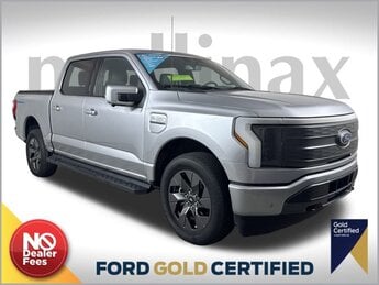 2023 Iconic Silver Metallic Ford F-150 Lightning Lariat 4 Door Truck AWD