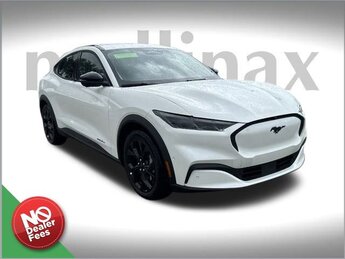 2024 Star White Metallic Tri-Coat Ford Mustang Mach-E Select Automatic SUV Electric Motor Engine 4 Door