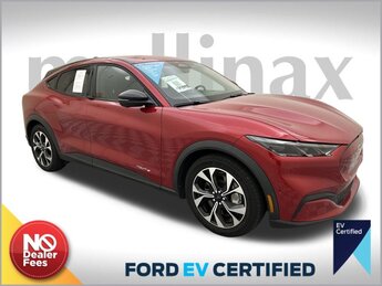 2024 Rapid Red Metallic Tinted Clearcoat Ford Mustang Mach-E Select Automatic RWD SUV Electric Motor Engine