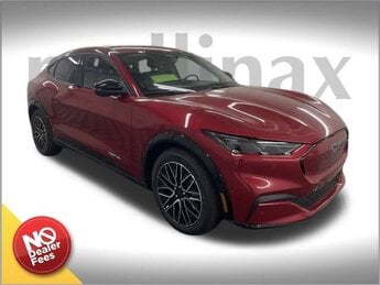 2024 Red Metallic Ford Mustang Mach-E Premium 4 Door AWD Automatic Dual Electric Motor Engine SUV