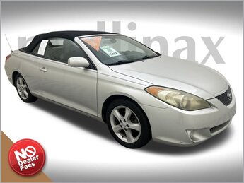 2005 Silver Toyota Camry Solara SE Automatic 3.3L V6 SMPI DOHC Engine FWD 2 Door Convertible