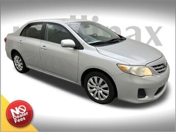 2013 Toyota Corolla LE FWD Automatic 1.8L I4 DOHC Dual VVT-i Engine 4 Door