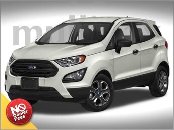 2021 Ford EcoSport S FWD EcoBoost 1.0L I3 GTDi DOHC Turbocharged VCT Engine SUV 4 Door Automatic