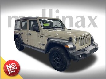 2022 Limited Edition Gobi Clearcoat Jeep Wrangler Unlimited Sport 4 Door SUV Automatic 4X4