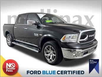 2017 Brilliant Black Crystal Pearlcoat Ram 1500 Limited Automatic Truck HEMI 5.7L V8 Multi Displacement VVT Engine 4 Door RWD