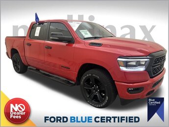 2023 Flame Red Clearcoat Ram 1500 Big Horn/Lone Star HEMI 5.7L V8 Multi Displacement VVT eTorque Engine 4X4 Truck