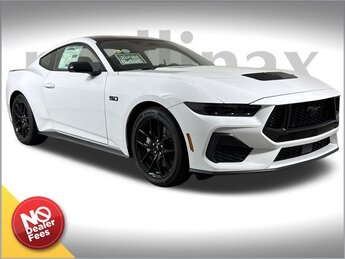 2025 Oxford White Ford Mustang GT RWD 2 Door Automatic 5.0L V8 Ti-VCT Engine
