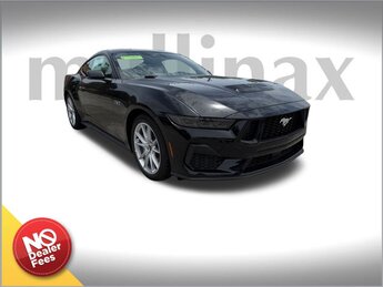 2025 Shadow Black Ford Mustang GT Premium 2 Door 5.0L V8 Ti-VCT Engine Car Automatic RWD