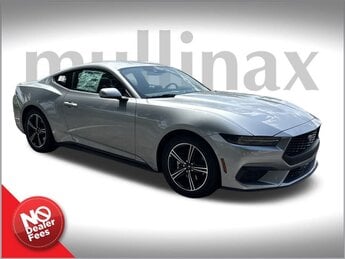 2025 Silver Ford Mustang EcoBoost Automatic EcoBoost 2.3L I4 GTDi DOHC Turbocharged VCT Engine 2 Door