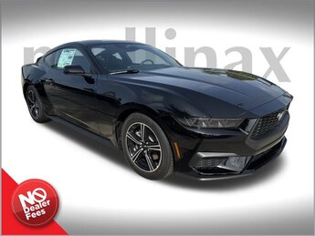 2025 Shadow Black Ford Mustang EcoBoost Premium Automatic RWD Car