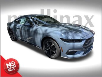 2025 Vapor Blue Metallic Ford Mustang EcoBoost 2 Door Automatic RWD EcoBoost 2.3L I4 GTDi DOHC Turbocharged VCT Engine