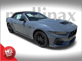2025 Vapor Blue Metallic Ford Mustang GT Premium 2 Door Convertible 5.0L V8 Ti-VCT Engine RWD