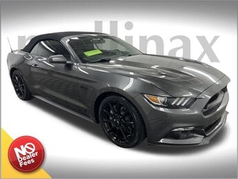 2016 Magnetic Metallic Ford Mustang GT Premium RWD 2 Door 5.0L V8 Ti-VCT Engine Convertible Automatic